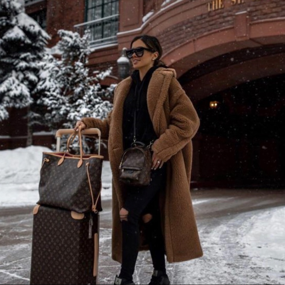 SOLD Michael Kors Teddy coat